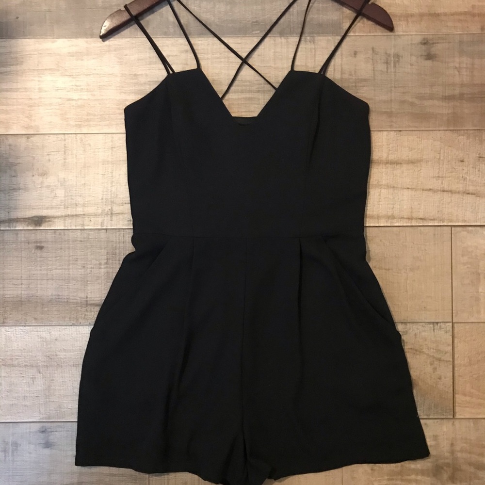 Express black Romper